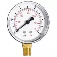 Манометр особопрочный радиальный D 63 vv 1/4"