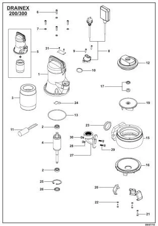 Фекальный насос ESPA DRAINEX 300