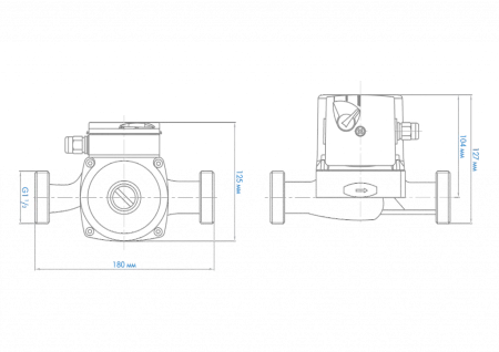 Циркуляционный насос Джилекс «ЦИРКУЛЬ» 25/40 PREMIUM