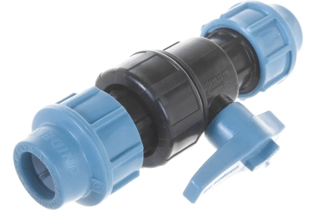 Кран шаровый компрессионный Unidelta 25 х 25